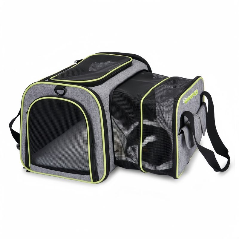 FurryFusion Sac de transport extensible pour chien et chat