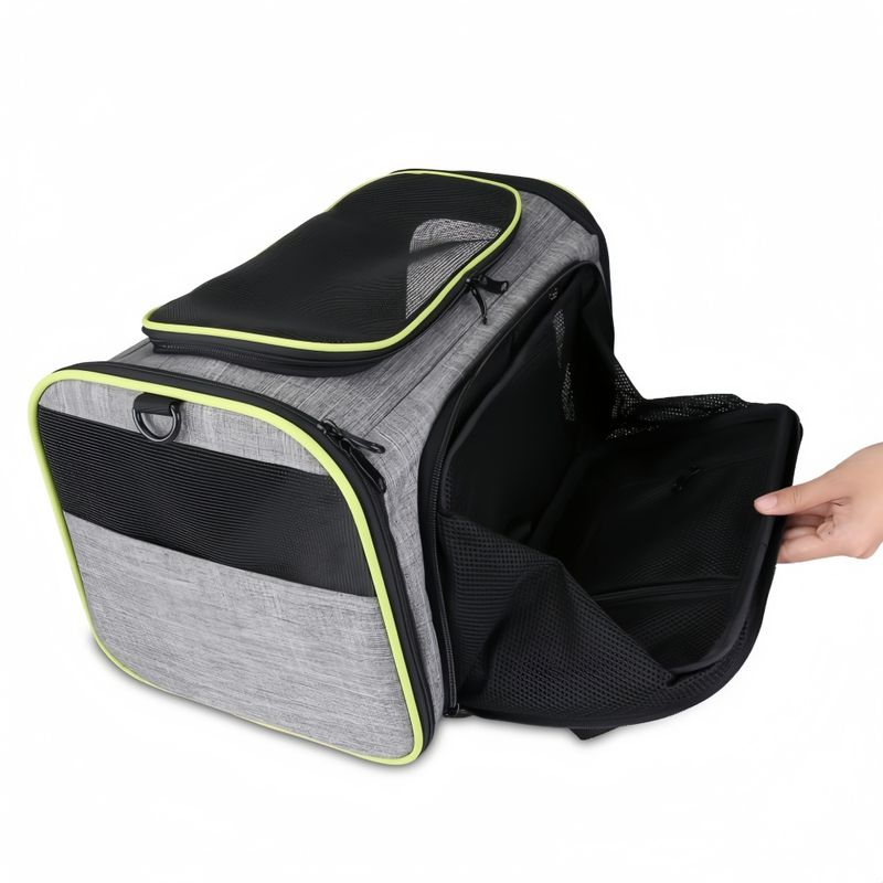 FurryFusion Sac de transport extensible pour chien et chat