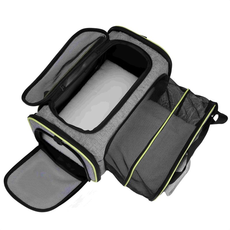 FurryFusion Sac de transport extensible pour chien et chat