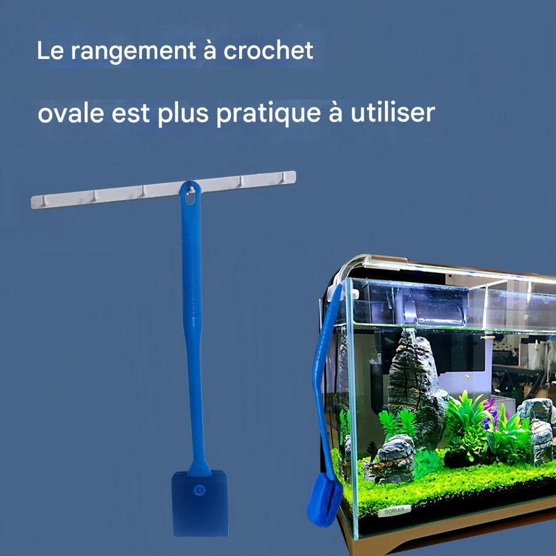 FurryFusion Brosses pour nettoyer aquarium