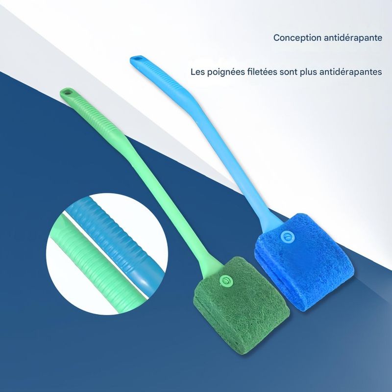 FurryFusion Brosses pour nettoyer aquarium