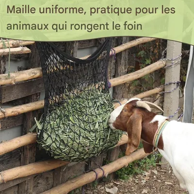 ZooVenture Filet À Foin Géant Pour Poneys Et Chèvres ZooVenture Filet À Foin Géant Pour Poneys Et Chèvres