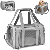 Pet Planet Sac Transport Pliable Respirant Matelas Souple Chats Chiens