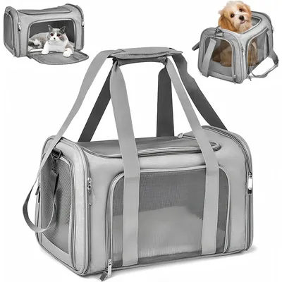 Pet Planet Sac Transport Pliable Respirant Matelas Souple Chats Chiens