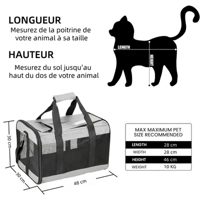 Pet Planet TravelBuddy Sac De Transport Polyvalent Pour Chats Et Chiens Pet Planet TravelBuddy Sac De Transport Polyvalent Pour Chats Et Chiens