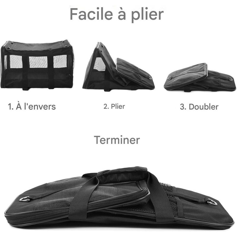 Pet Planet TravelBuddy Sac De Transport Polyvalent Pour Chats Et Chiens