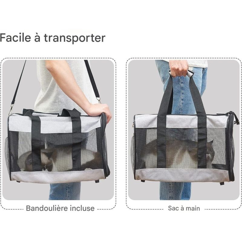 Pet Planet TravelBuddy Sac De Transport Polyvalent Pour Chats Et Chiens