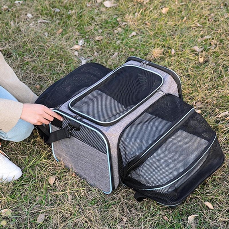 Pet Planet Sac Transport Pliable Maille Respirant Chats