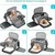 Pet Planet Sac Transport Pliable Maille Respirant Chats
