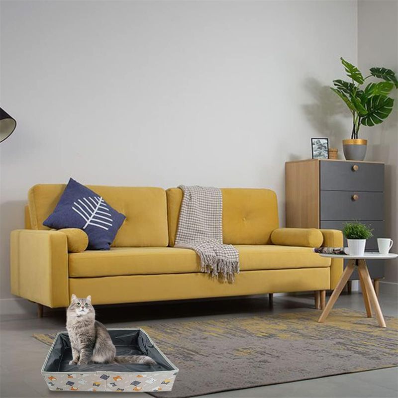 Pet Planet Litière pliable pour chat de voyage