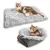 FurryFusion Lit Tapis Lavable Oreiller Doux pour Chat 2 en 1 FurryFusion Lit Tapis Lavable Oreiller Doux pour Chat 2 en 1