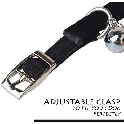 UAMLY Collier de chat en velours