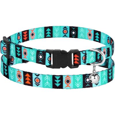 UAMLY Collier pour chat détachable avec clochette