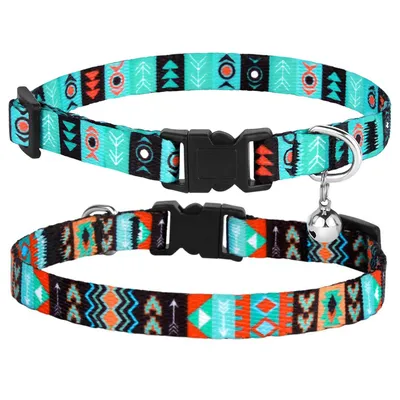 UAMLY Collier pour chat détachable avec clochette