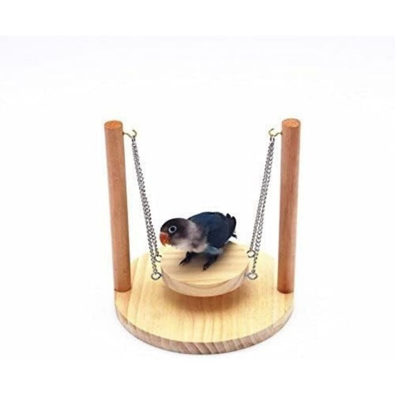 ZooVenture Jouet Suspendu En Bois Pour Petit Animal Comme Hamster