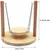 ZooVenture Jouet Suspendu En Bois Pour Petit Animal Comme Hamster