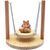 ZooVenture Jouet Suspendu En Bois Pour Petit Animal Comme Hamster