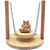 ZooVenture Jouet Suspendu En Bois Pour Petit Animal Comme Hamster