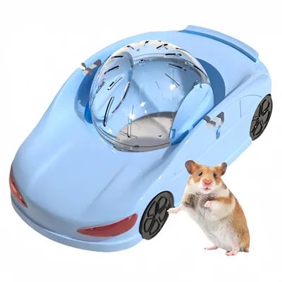 FurryFusion Coche de juguete deportivo para animales pequeños
