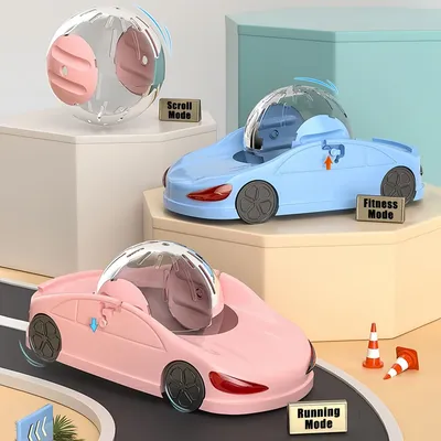 FurryFusion Voiture jouet de fitness pour petits animaux