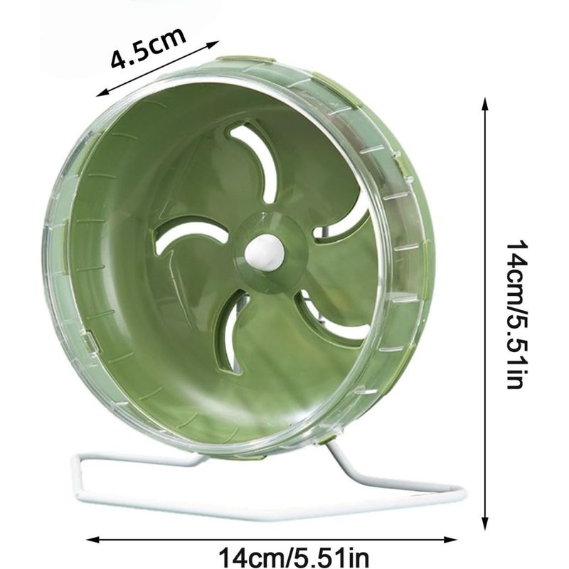 ZooVenture Roue D'exercice Silencieuse Pour Petits Animaux