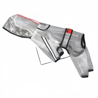 FurryFusion Transparenter Regenmantel für Hunde FurryFusion Transparenter Regenmantel für Hunde