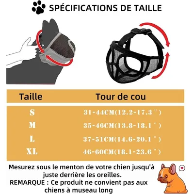Pet Planet BulldogFit Muselière Pour Bouledogue