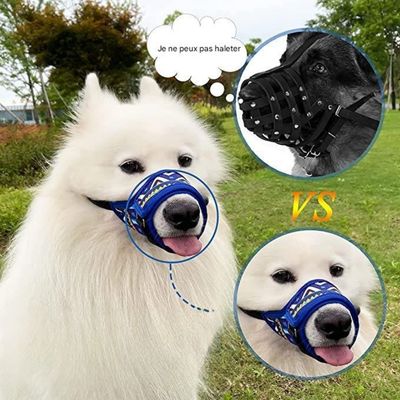 ZenPets Muselière pour chien avec boucle réglable
