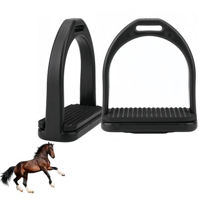 ZooVenture Paire D'Étriers En Plastique Noir