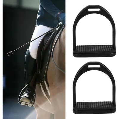 ZooVenture Paire D'Étriers En Plastique Noir