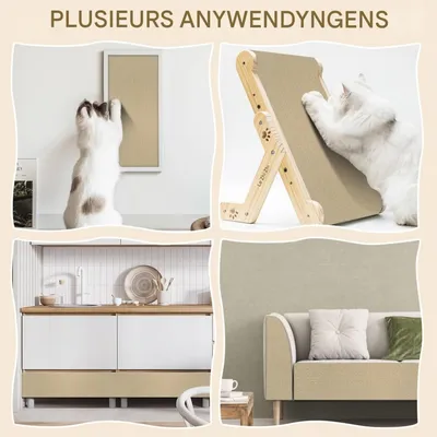 FurryFusion Protection canapé anti - griffe pour chat