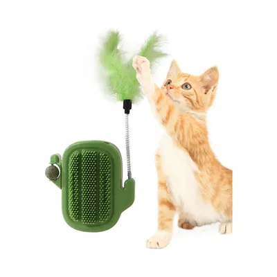 ZenPets Brosse de toilettage pour chat ZenPets Brosse de toilettage pour chat