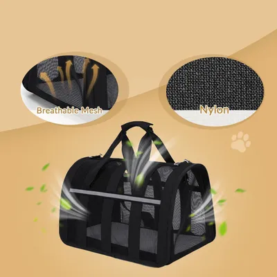 UAMLY Sac pliable et respirant pour chat