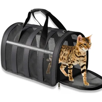 UAMLY Sac pliable et respirant pour chat