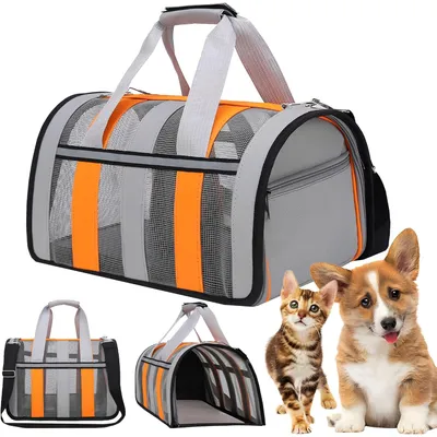 UAMLY Sac pliable et respirant pour chat
