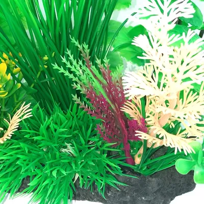 FurryFusion Plantes aquatiques artificielles pour aquarium