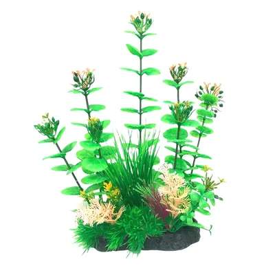 FurryFusion Plantes aquatiques artificielles pour aquarium