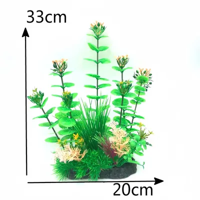 FurryFusion Plantes aquatiques artificielles pour aquarium