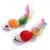 Pet Planet Ensemble de jouets tunnel pour chat 21 articles