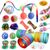 Pet Planet Ensemble de jouets tunnel pour chat 21 articles