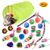 Pet Planet Ensemble de jouets tunnel pour chat 21 articles