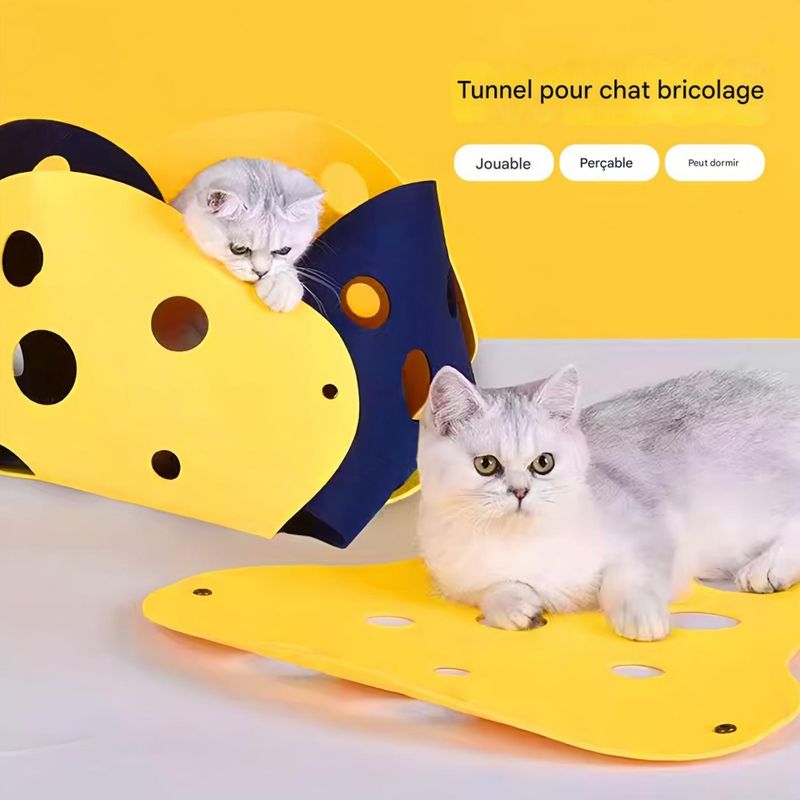 FurryFusion Tunnel pour chat DIY