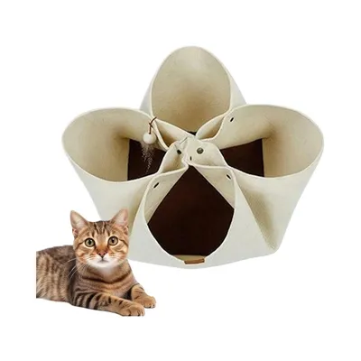 ZenPets Lit tunnel pliable pour chats