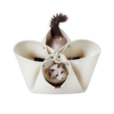 ZenPets Lit tunnel pliable pour chats