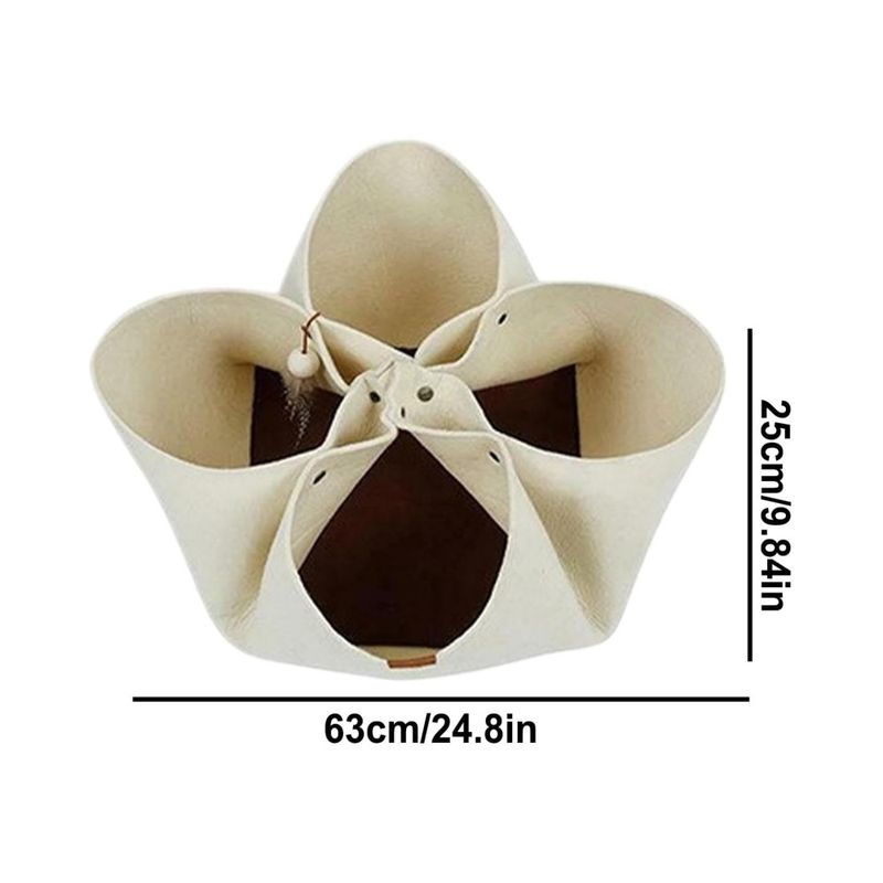 ZenPets Lit tunnel pliable pour chats