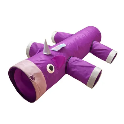 FurryFusion Túnel de peluche para gatos