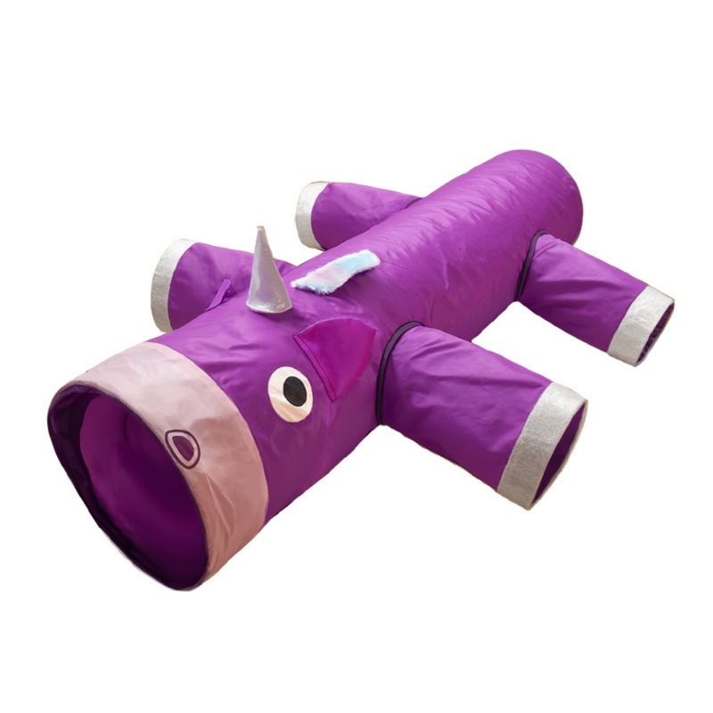 FurryFusion Tunnel pour chat en peluche