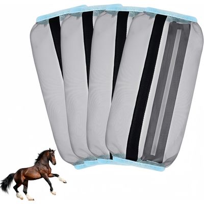 ZooVenture Lot De 4 Guêtres De Protection Pour Cheval Pour Chevaux