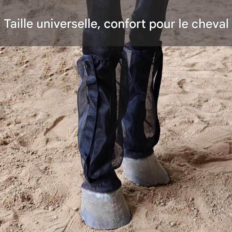 ZooVenture Lot De 4 Guêtres De Protection Pour Cheval Pour Chevaux