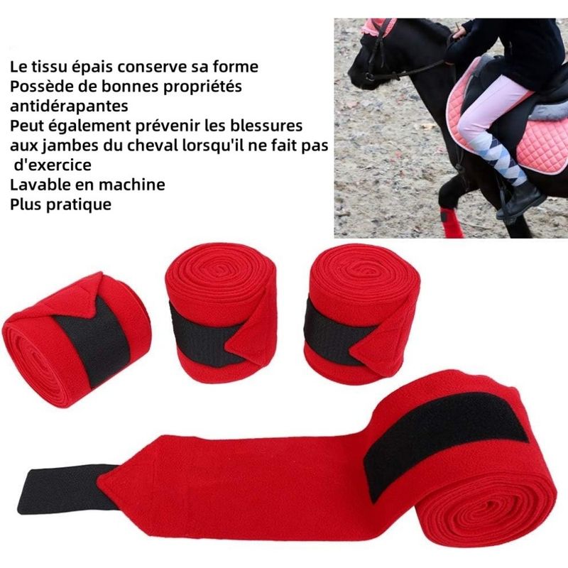 ZooVenture Bandes De Protection Pour Cheval
